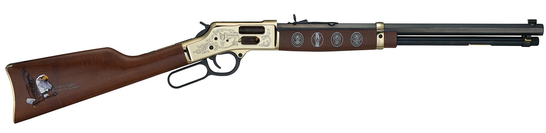 HENRY BIG BOY EAGLE SCOUT CENTENNIAL TRIBUTE EDITION .44 MAG/.44 SPL 10RD 20IN BARREL H006GES - Win Repeating Arms Promotion